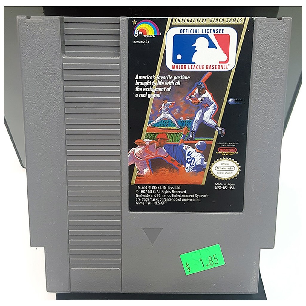 NESU-MAJOR LEAGUE BASEBALL (CARTRIDGE)