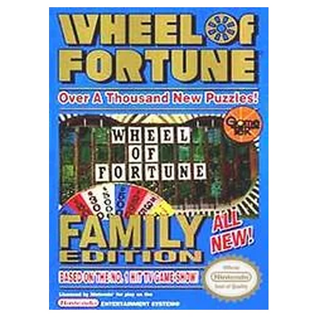 NESU-WHEEL OF FORTUNE FAMILY EDITION (CARTRIDGE ONLY)
