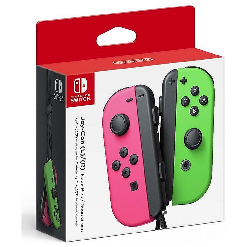 NINTENDO SWITCH JOY-CON (NEON RED/BLUE)