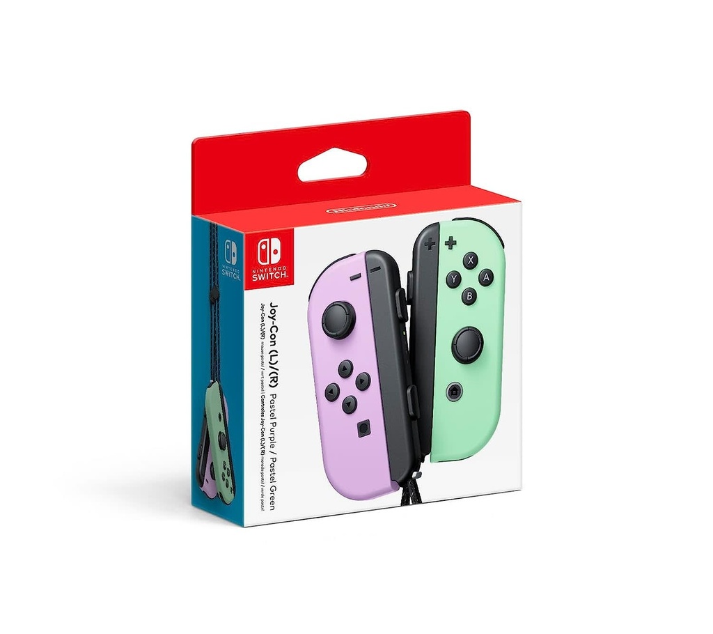 [210000035807] NINTENDO SWITCH JOY-CON (PASTEL PURPLE/GREEN)