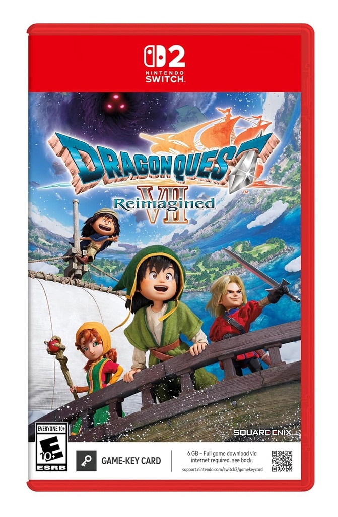 [210000038633] SWITCH2-DRAGON QUEST VII REIMAGINED (KEYCARD)