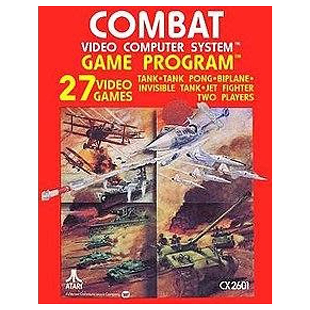 ATARIU-COMBAT (TEXT LABEL CARTRIDGE ONLY)