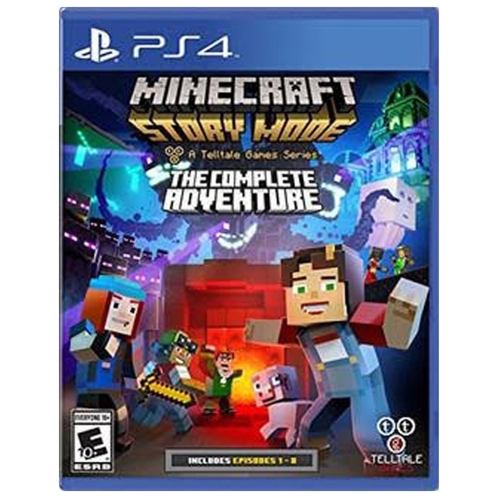 PS4U-MINECRAFT STORY MODE: THE COMPLETE ADVENTURE (DISC ONLY)