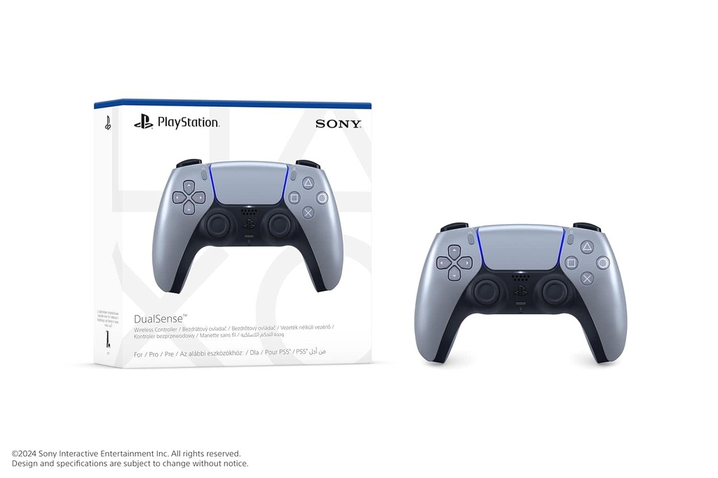 [210000037496] PS5-STERLING SILVER DUALSENSE CONTROLLER