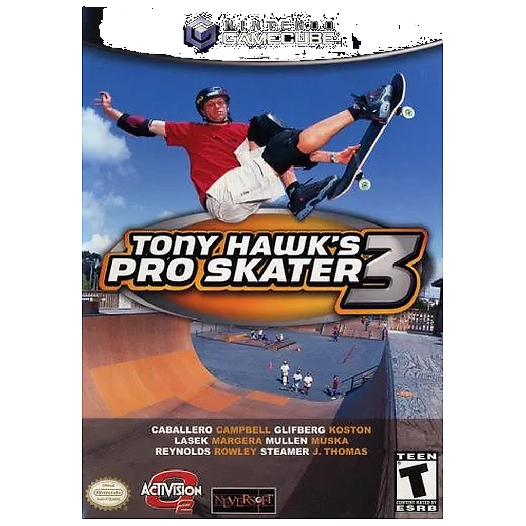 GCU-TONY HAWK PRO SKATER 3 (DISC ONLY)