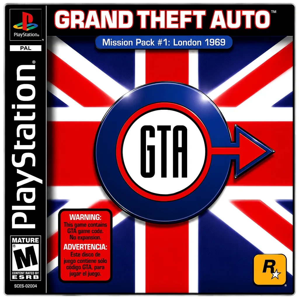 PS1U-GTA LONDON 1969 (DISC ONLY)