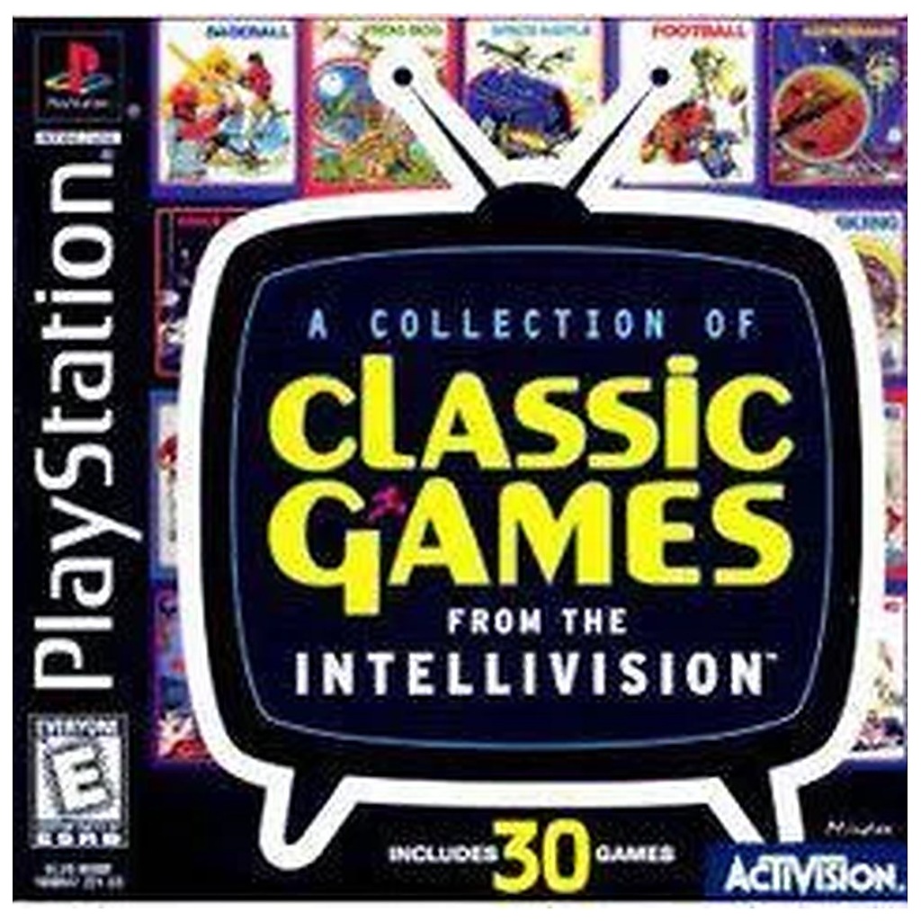 PS1U-A COLLECTION OF CLASSIC GAMES FROM THE INTELLIVISION (DISC ONLY)