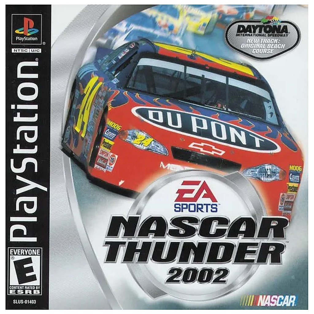 PS1U-NASCAR THUNDER 2002 (DISC ONLY)