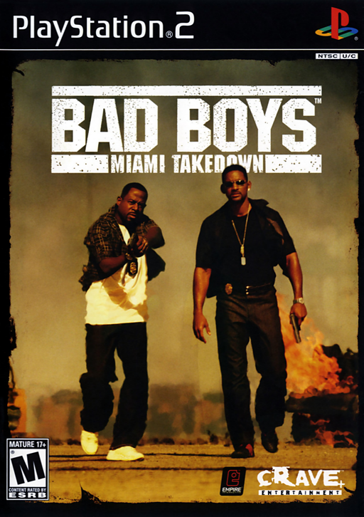 PS2U-BAD BOYS MIAMI TAKEDOWN (DISC ONLY)