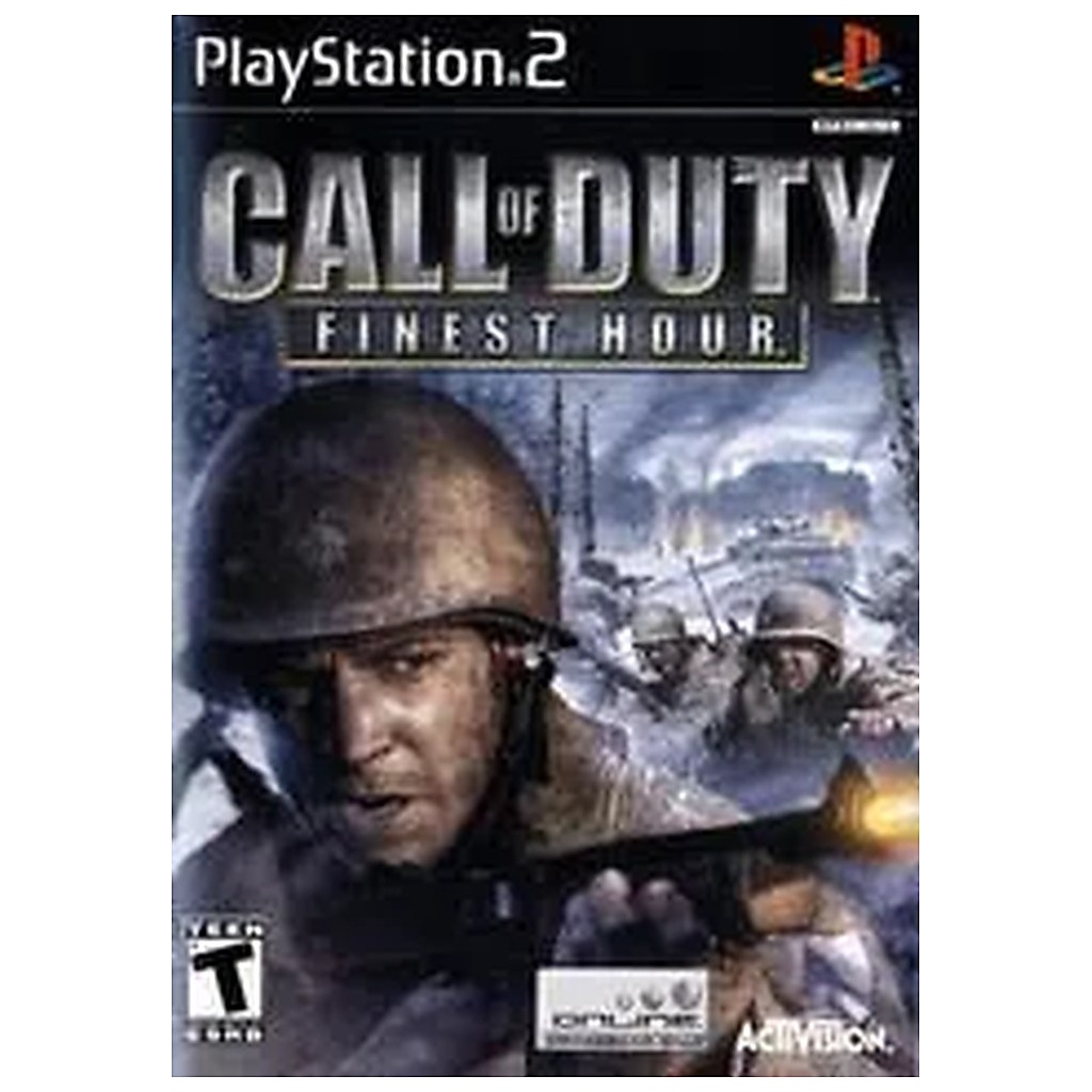 PS2U-CALL OF DUTY FINEST HOUR (DISC ONLY)