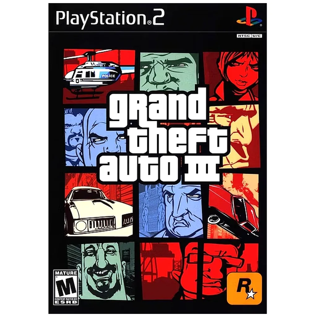 PS2U-GRAND THEFT AUTO (GTA) III (DISC ONLY)