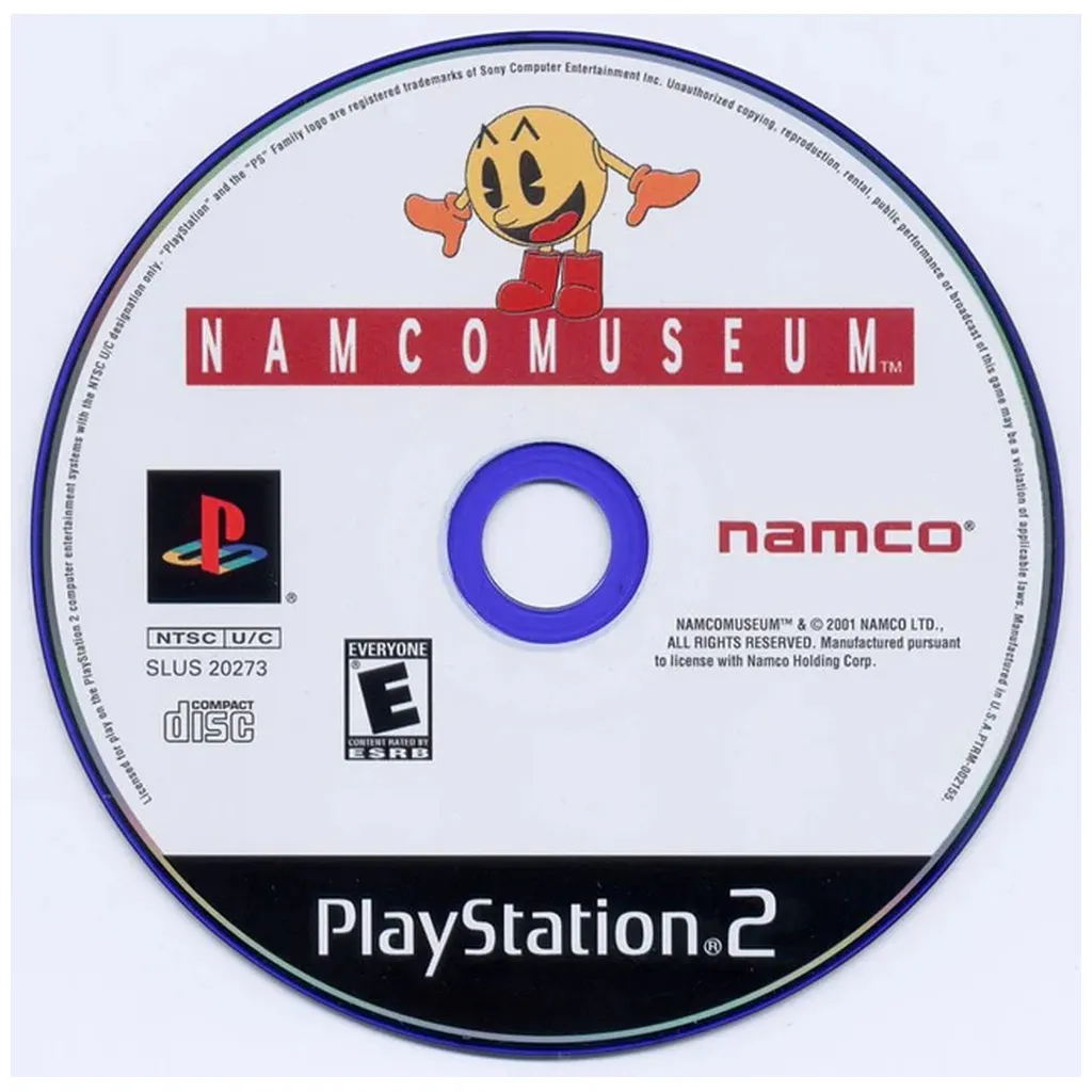 PS2U-NAMCO MUSEUM (DISC ONLY)