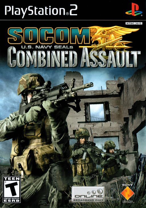 PS2U-SOCOM US NAVY SEALS COMBINED ASSAULT (DISC ONLY)