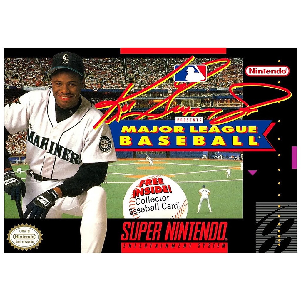 SNESU-KEN GRIFFEY JR. PRESENTS MLB (Cartridge Only)
