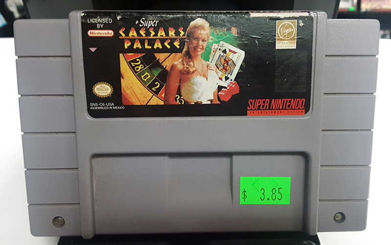 SNESU-SUPER CAESARS PALACE (Cartridge Only)