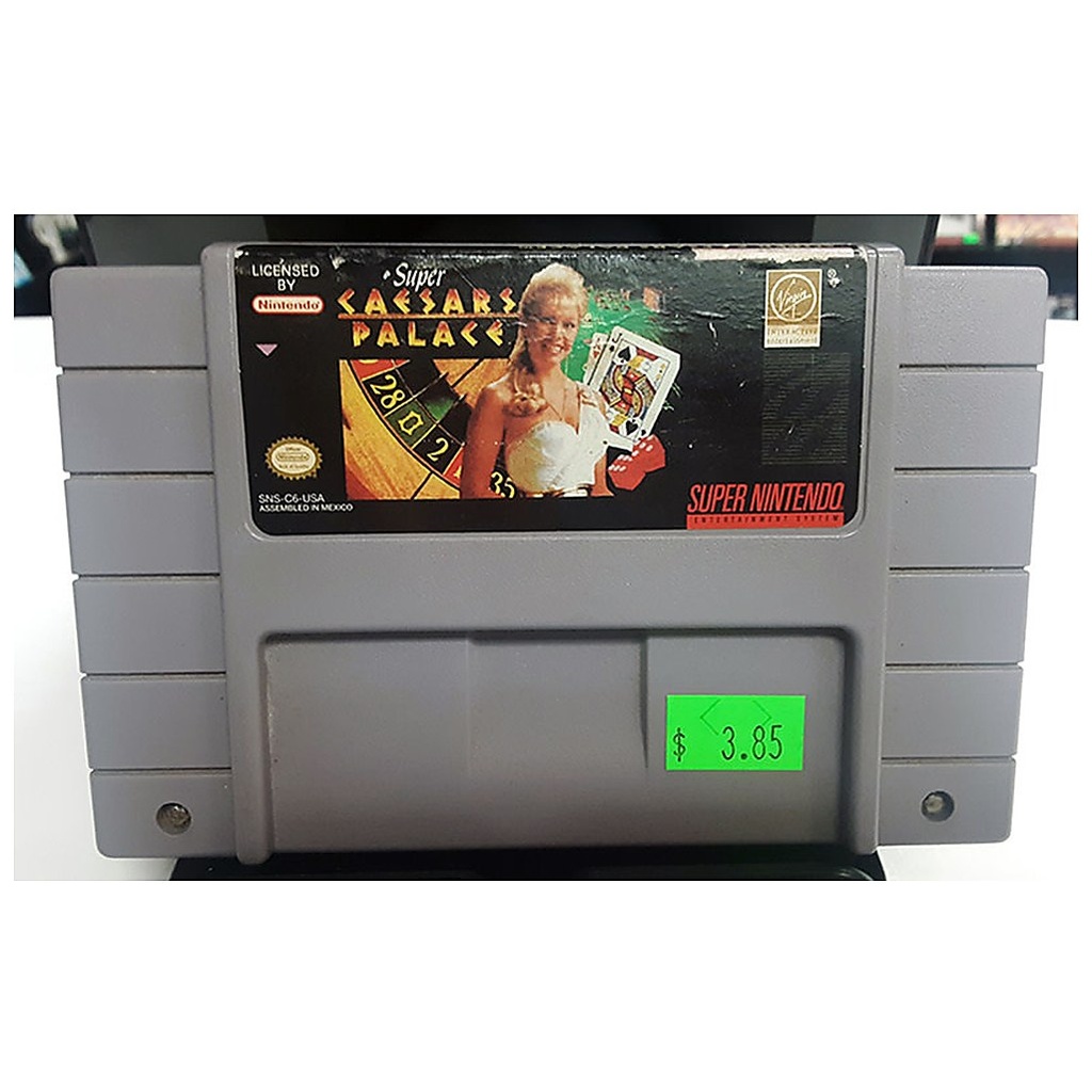 SNESU-SUPER CAESARS PALACE (Cartridge Only)
