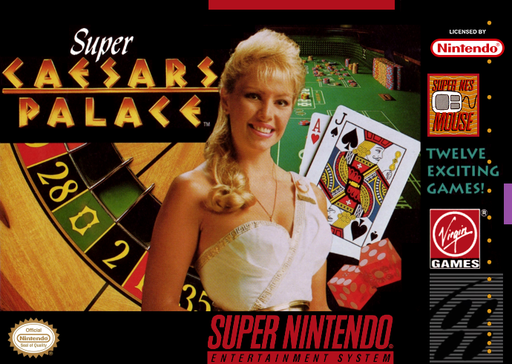 SNESU-SUPER CAESARS PALACE (Cartridge Only)