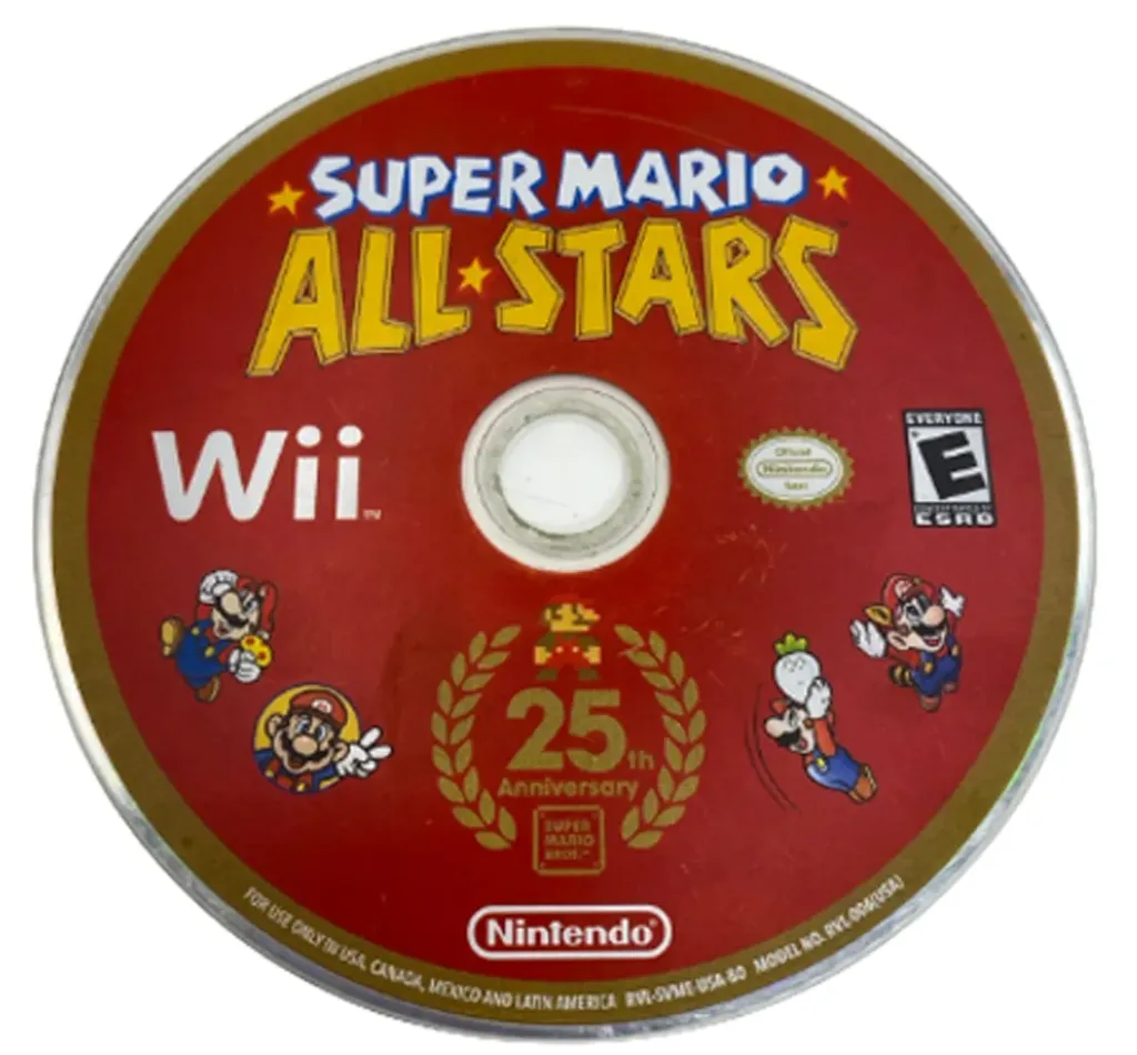 WIIUSED-SUPER MARIO ALL-STARS (DISC ONLY)