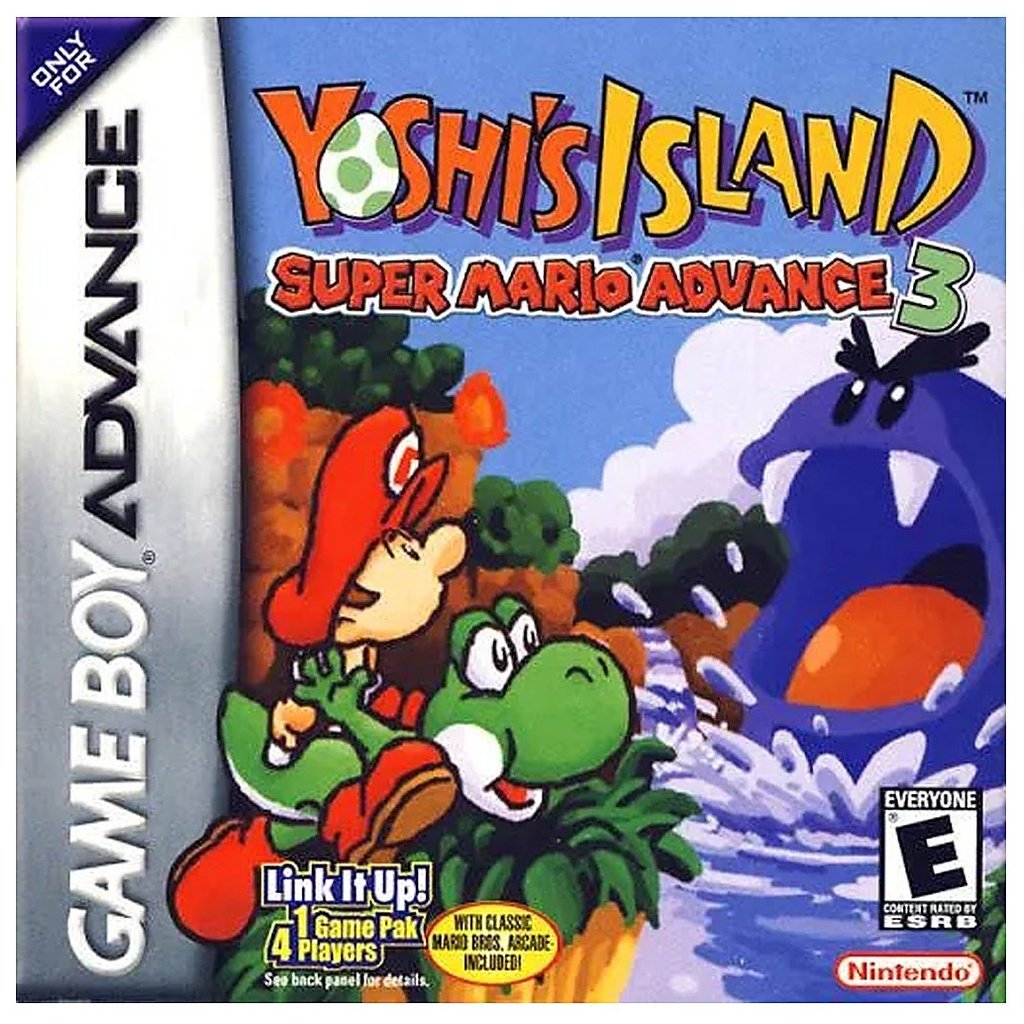 GBAU-YOSHI'S ISLAND: SUPER MARIO ADVANCE 3 (CARTRIDGE ONLY)