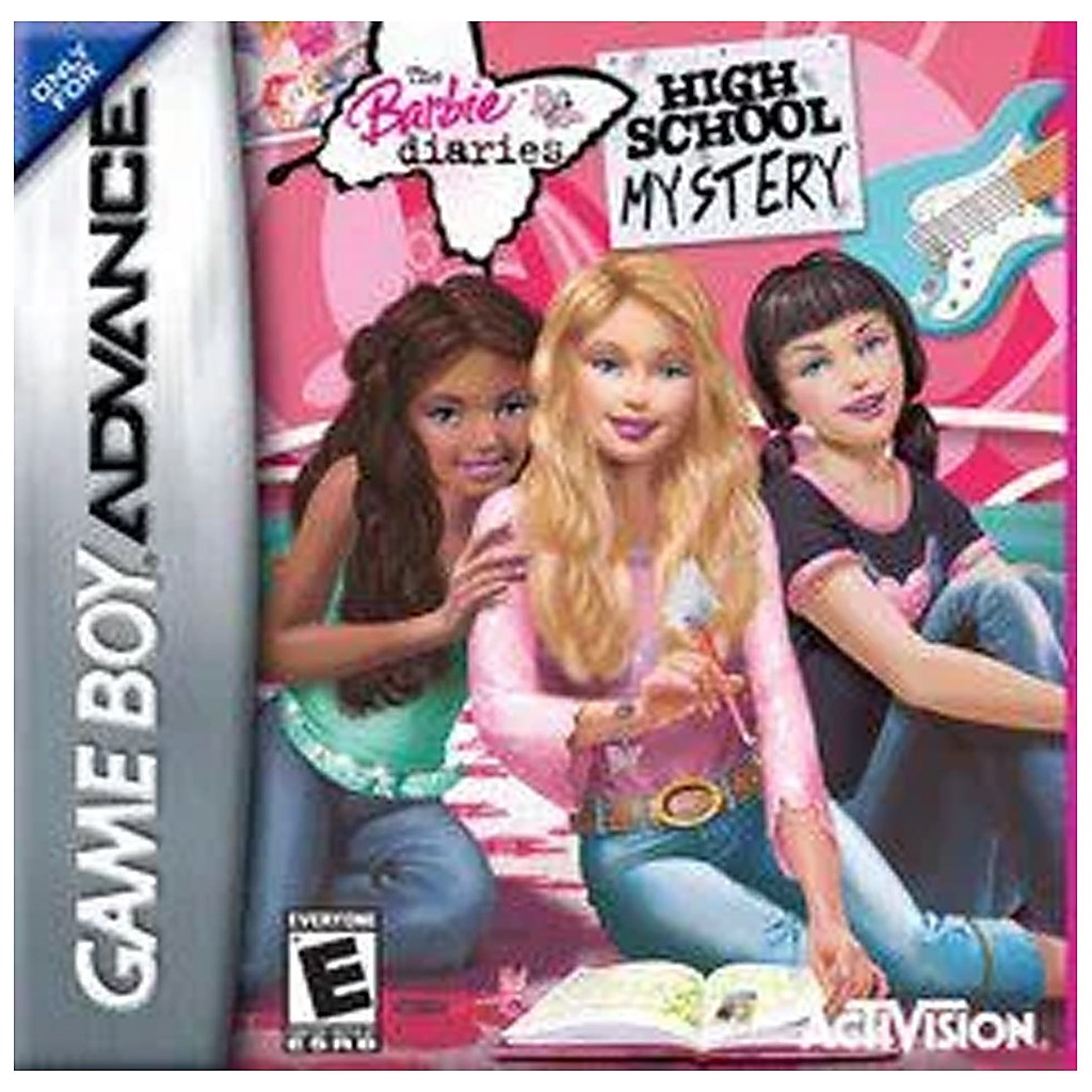 GBAU-BARBIE HIGH SCHOOL MYSTERY (CARTRIDGE ONLY)