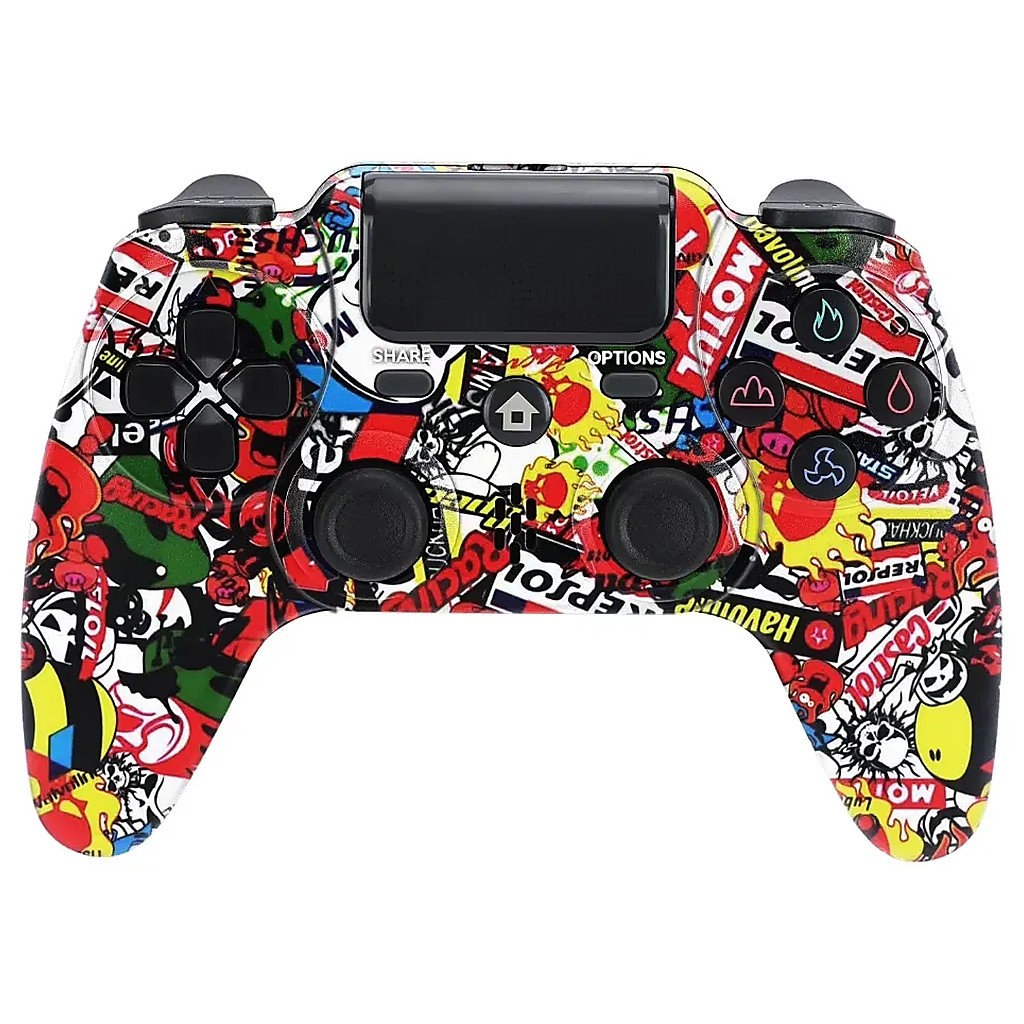 PS4-Wireless Controller Fire Street