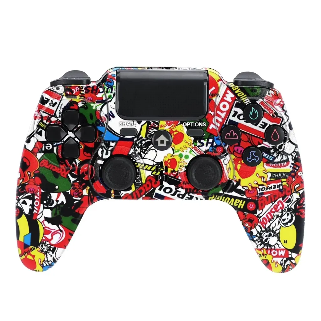 PS4-Wireless Controller Fire Street