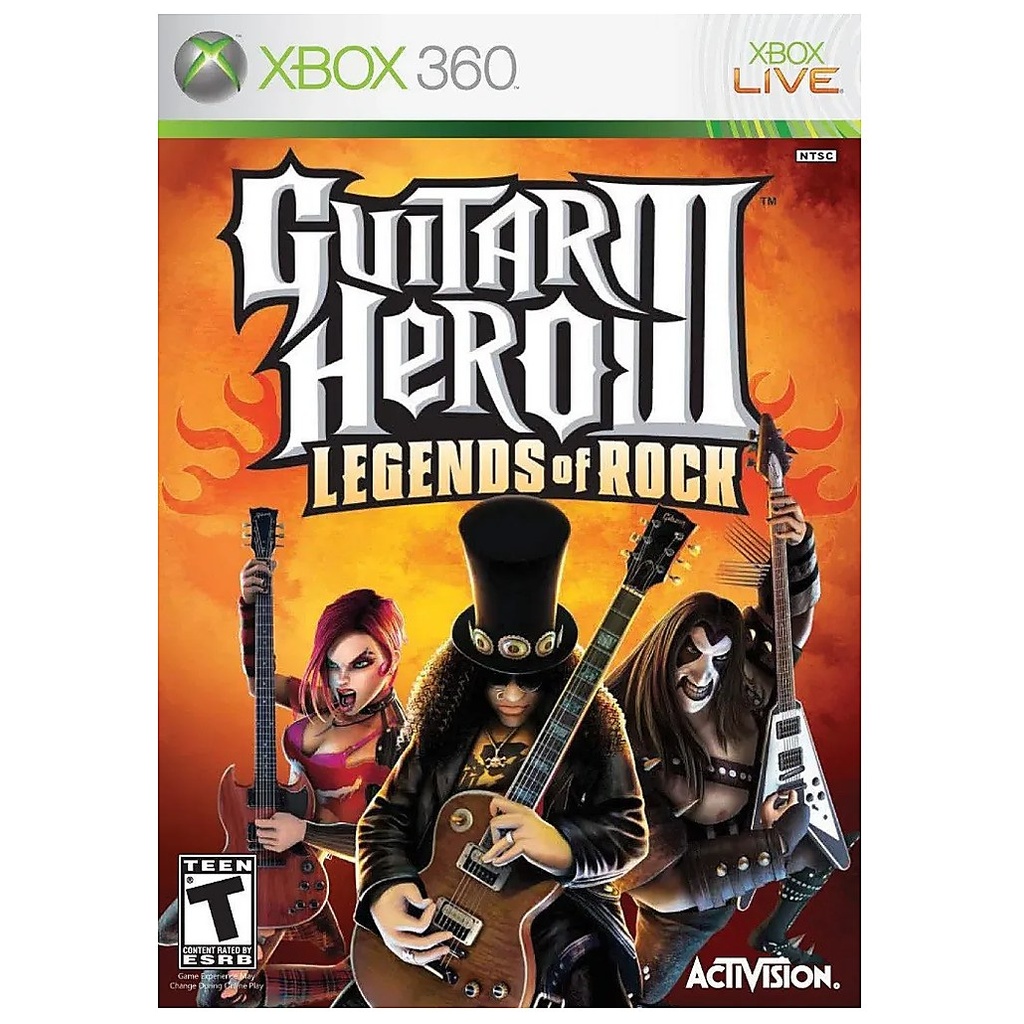 X3U-GUITAR HERO III: LEGENDS OF ROCK