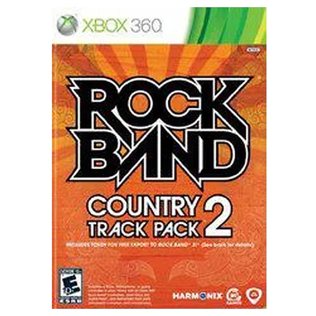 X3U-ROCK BAND COUNTRY TRACK PACK 2