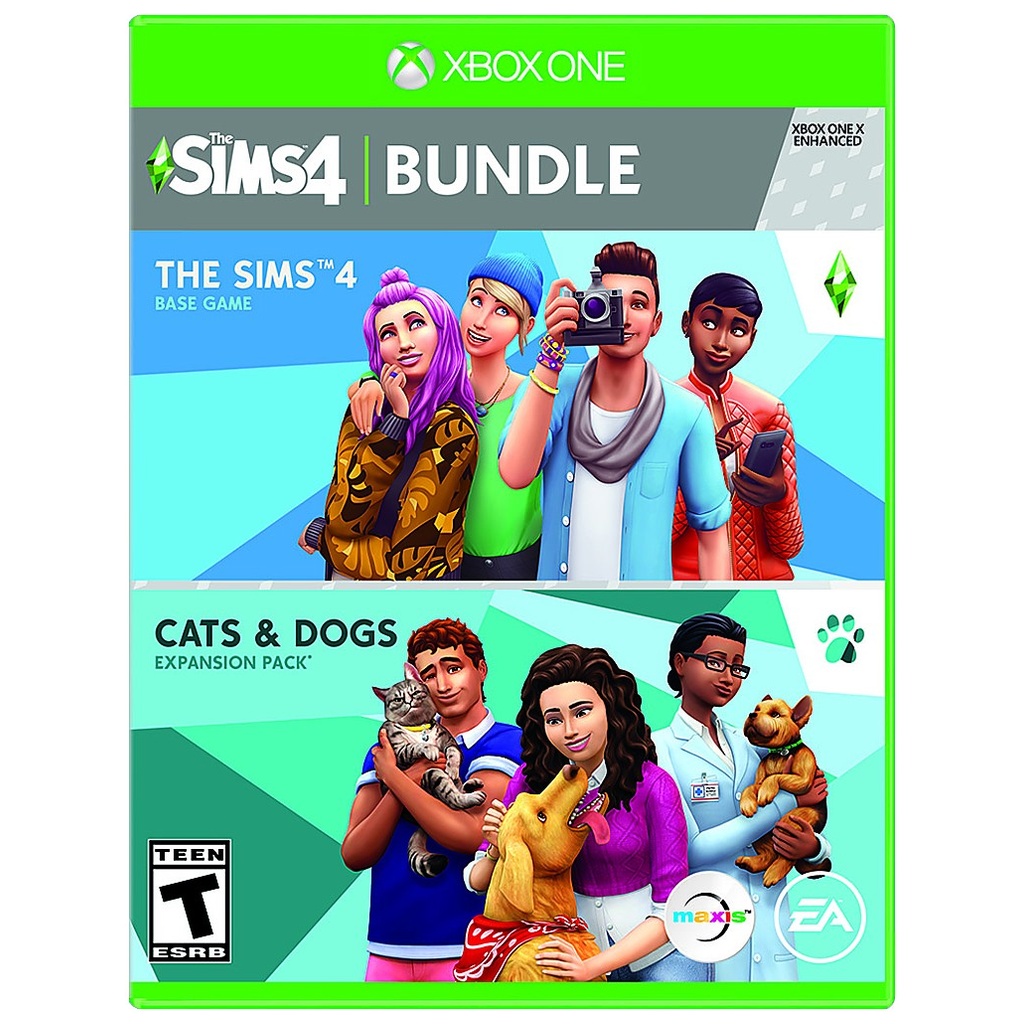 XB1-THE Sims 4 Plus Cats and Dogs