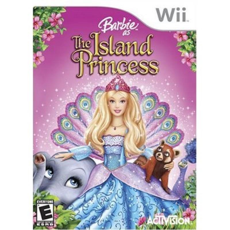 WIIUSED-BARBIE AS THE ISLAND PRINCESS