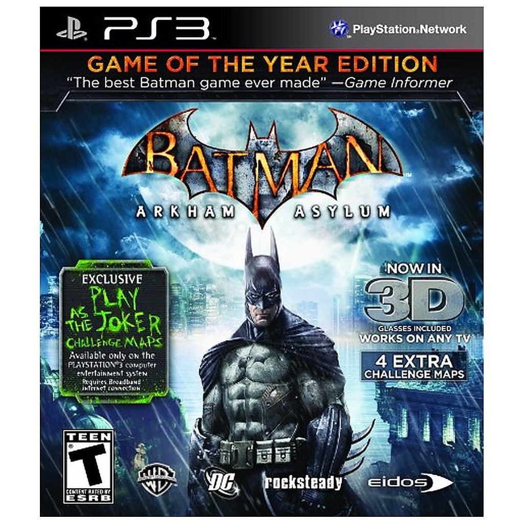 PS3U-BATMAN: ARKHAM ASYLUM GOTY