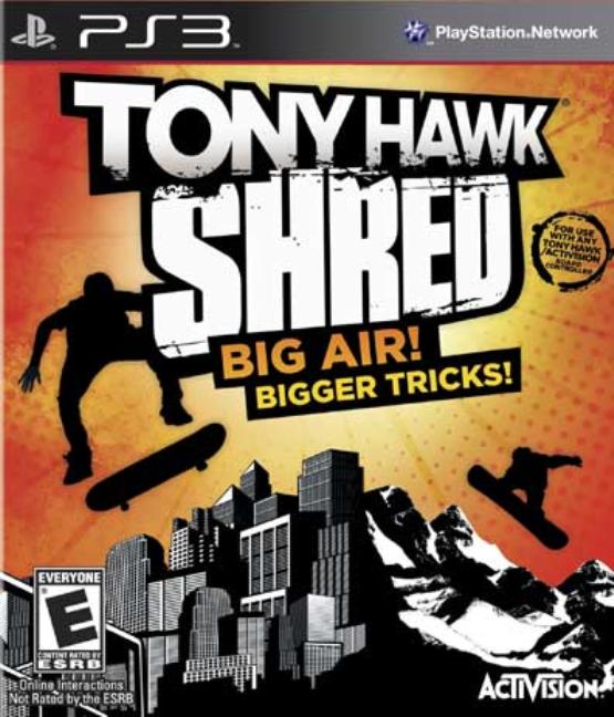 PS3U-TONY HAWK: SHRED