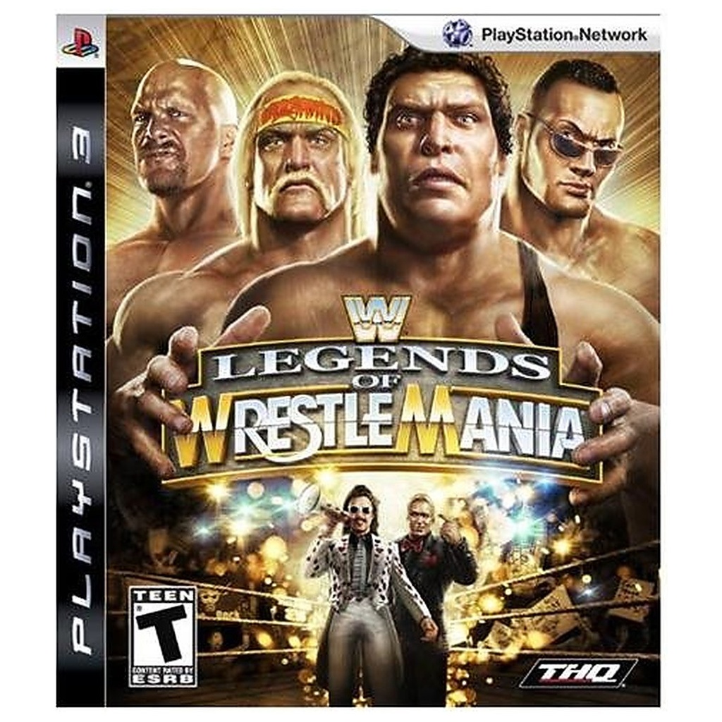 PS3U-WWE LEGENDS OF WRESTLEMANIA [DISC ONLY]