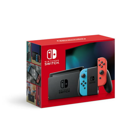 SYSTEM-Switch Console with Neon Red/Blue Joy-Con