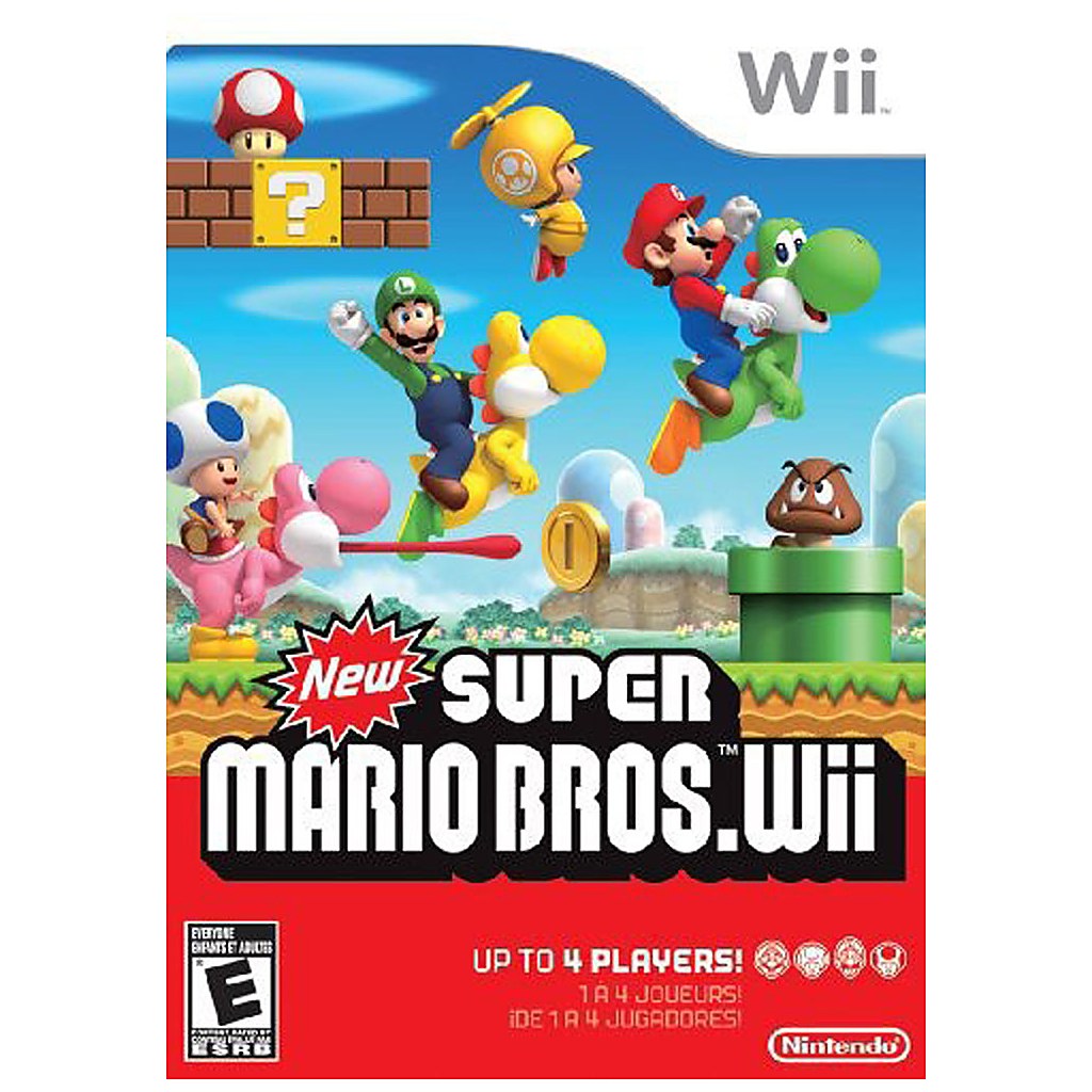 WIIUSED-New Super Mario Bros. Wii