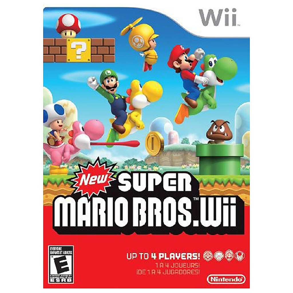 WIIUSED-New Super Mario Bros. Wii
