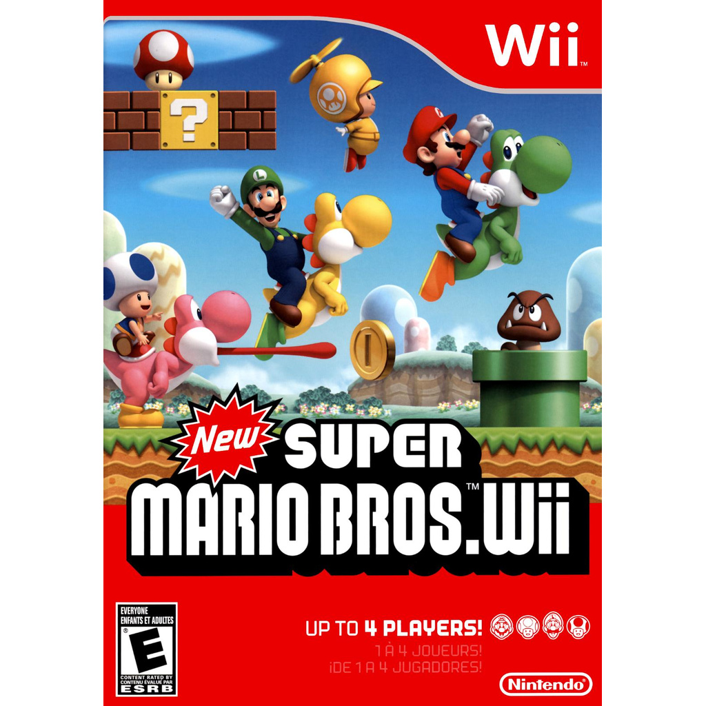 WIIUSED-New Super Mario Bros. Wii