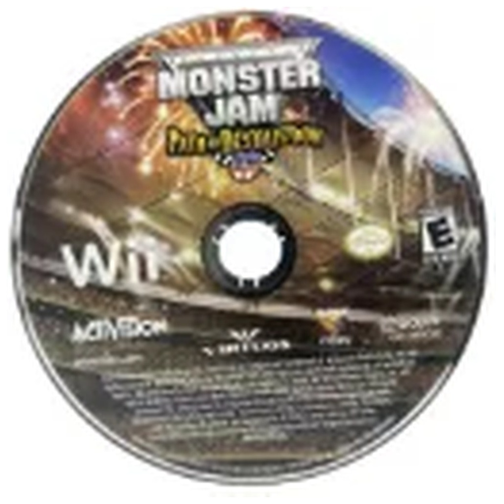 WIIU-Monster Jam: Path of Destruction [Disc Only]