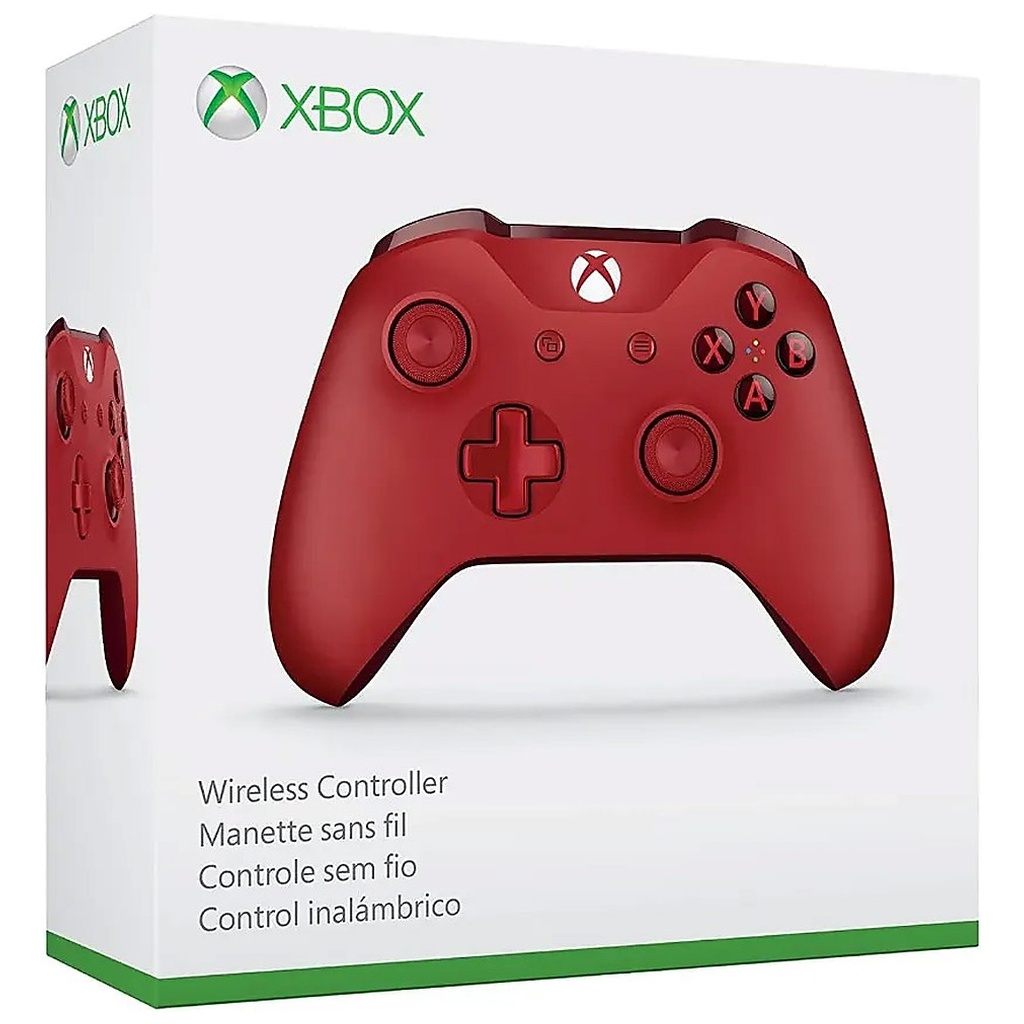 XB1U-USED XBOX ONE (XB1) CONTROLLER RED (NO BOX)