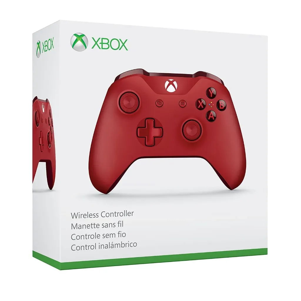 XB1U-USED XBOX ONE (XB1) CONTROLLER RED (NO BOX)