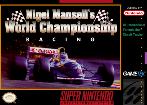SNESU-Nigel Mansell's World Championship Racing [CARTRIDGE ONLY]
