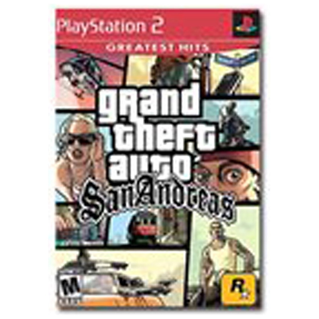 PS2U-Grand Theft Auto San Andreas Greatest Hits