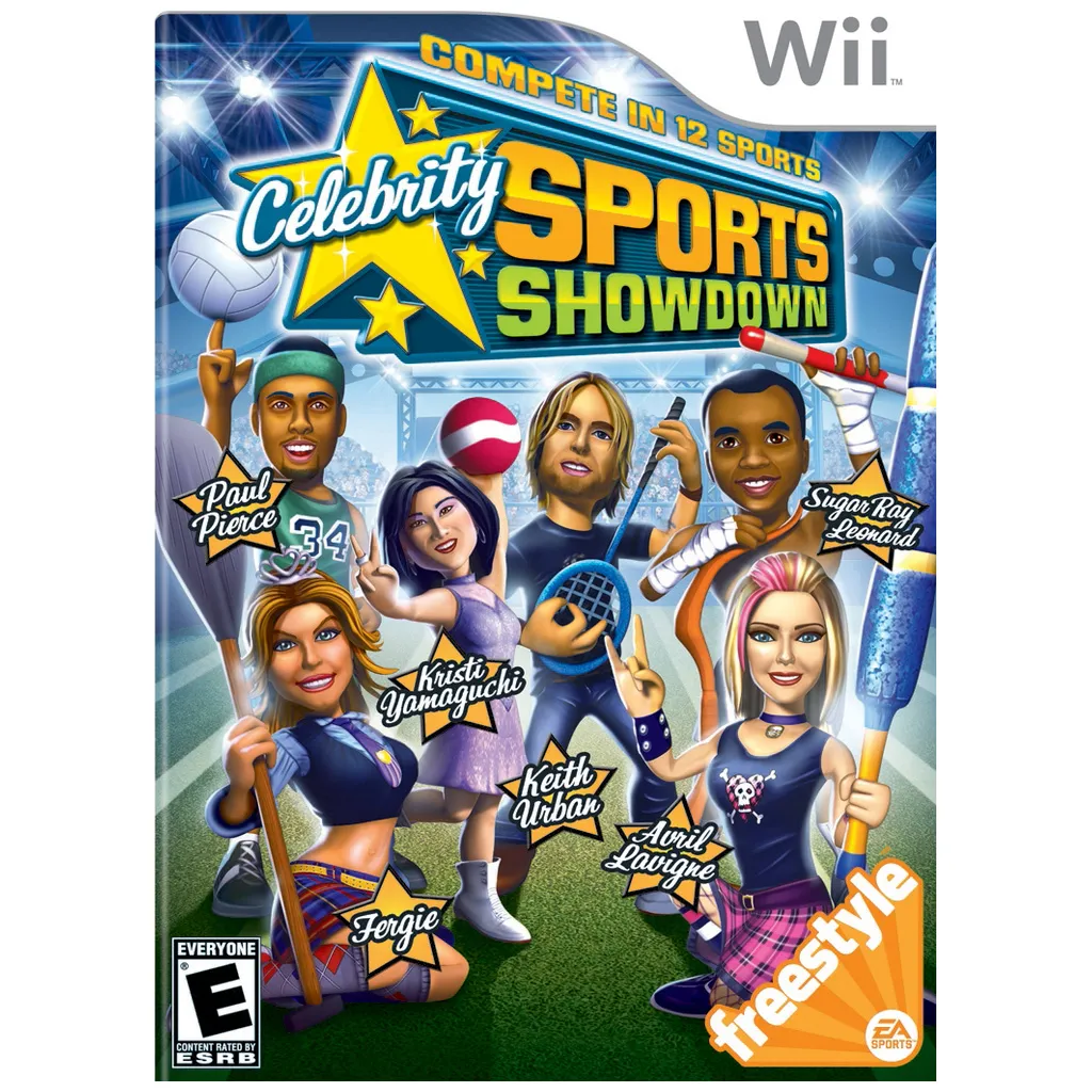 WIIUSED-Celebrity Sports Showdown