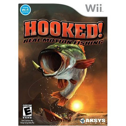WIIUSED-Hooked! Real Motion Fishing (GAME ONLY)
