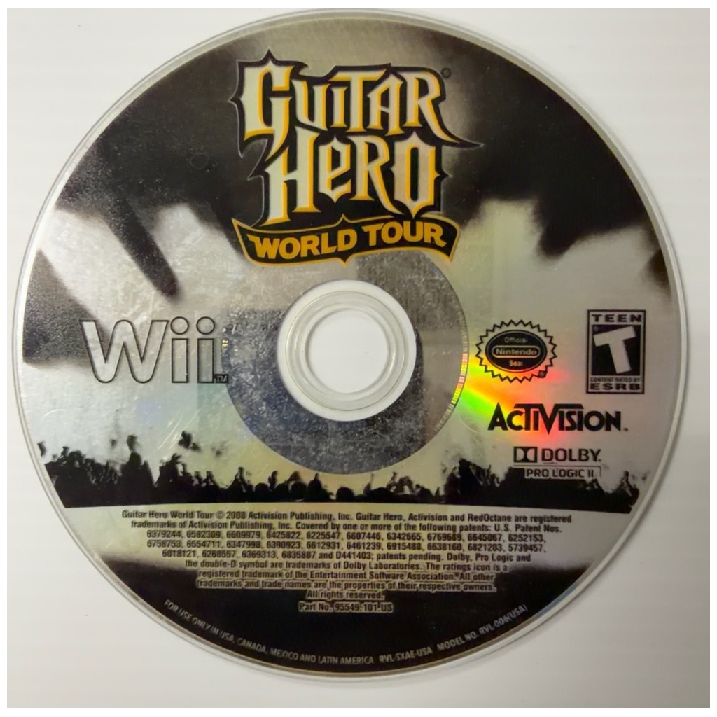 WIIUSED-Guitar Hero World Tour (DISC ONLY)