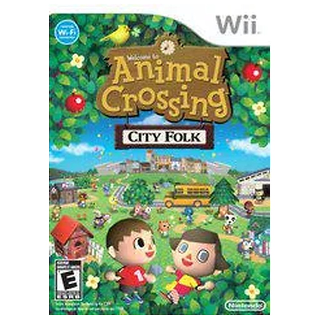WIIUSED-ANIMAL CROSSING CITY FOLK (DISC ONLY)