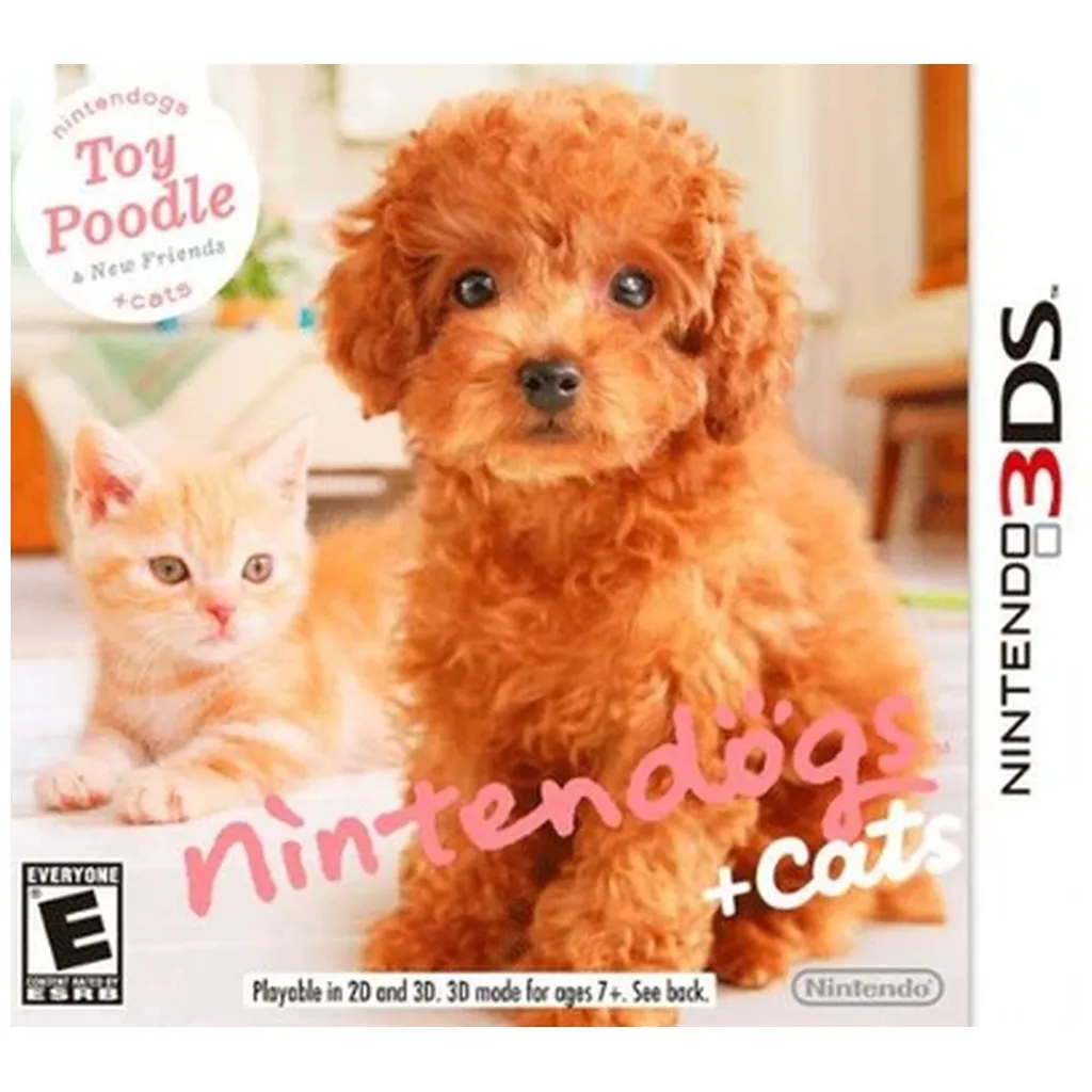 3DSU-Nintendogs + Cats: Toy Poodle & New Friends