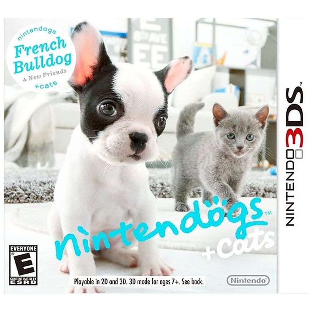 3DSU-Nintendogs + Cats: French Bulldog and New Friends