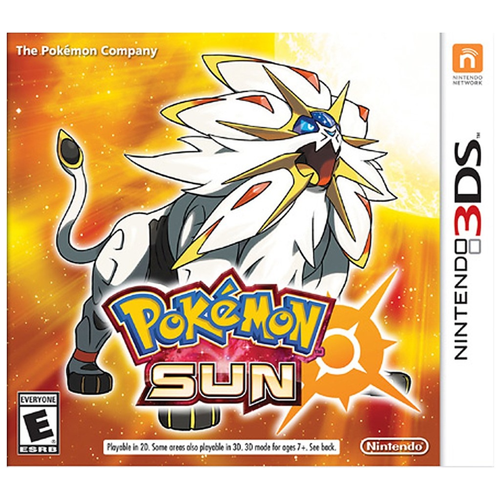 3DSU-Pokémon Sun Standard Edition