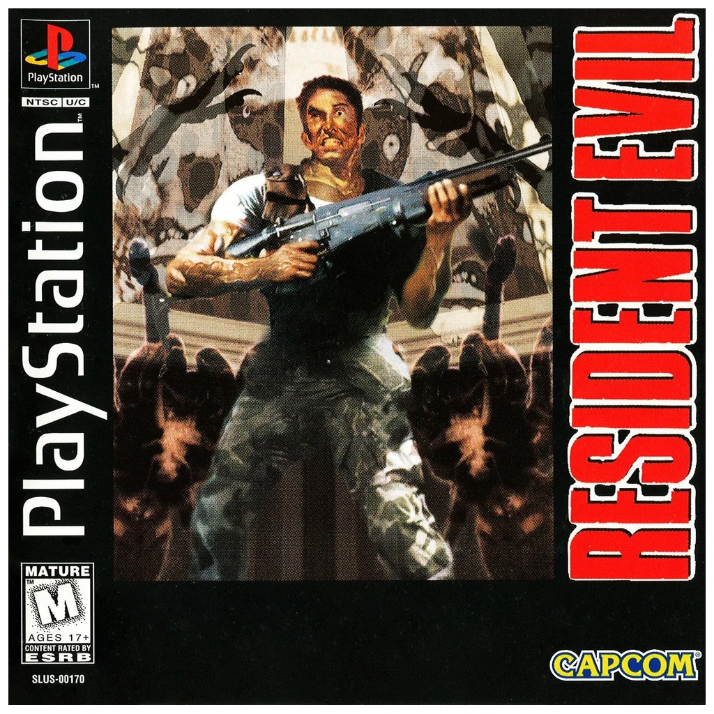 PS1U-Resident Evil (Jewel Case)